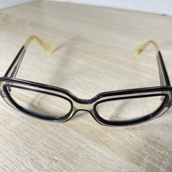 Oliver Peoples Freya CRY/BK Sunglasses FRAMES ONLY Translucent Gray 57-18-135 main image 13